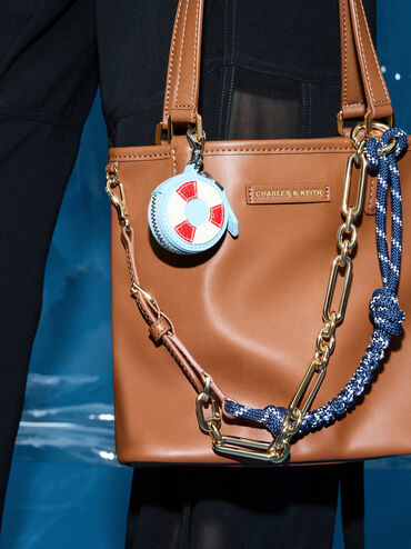 Swim Ring Charm, Light Blue, hi-res