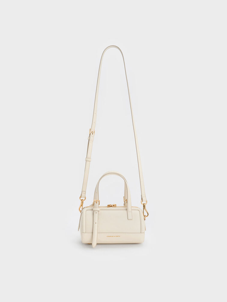 Enola Bowling Bag, Cream, hi-res