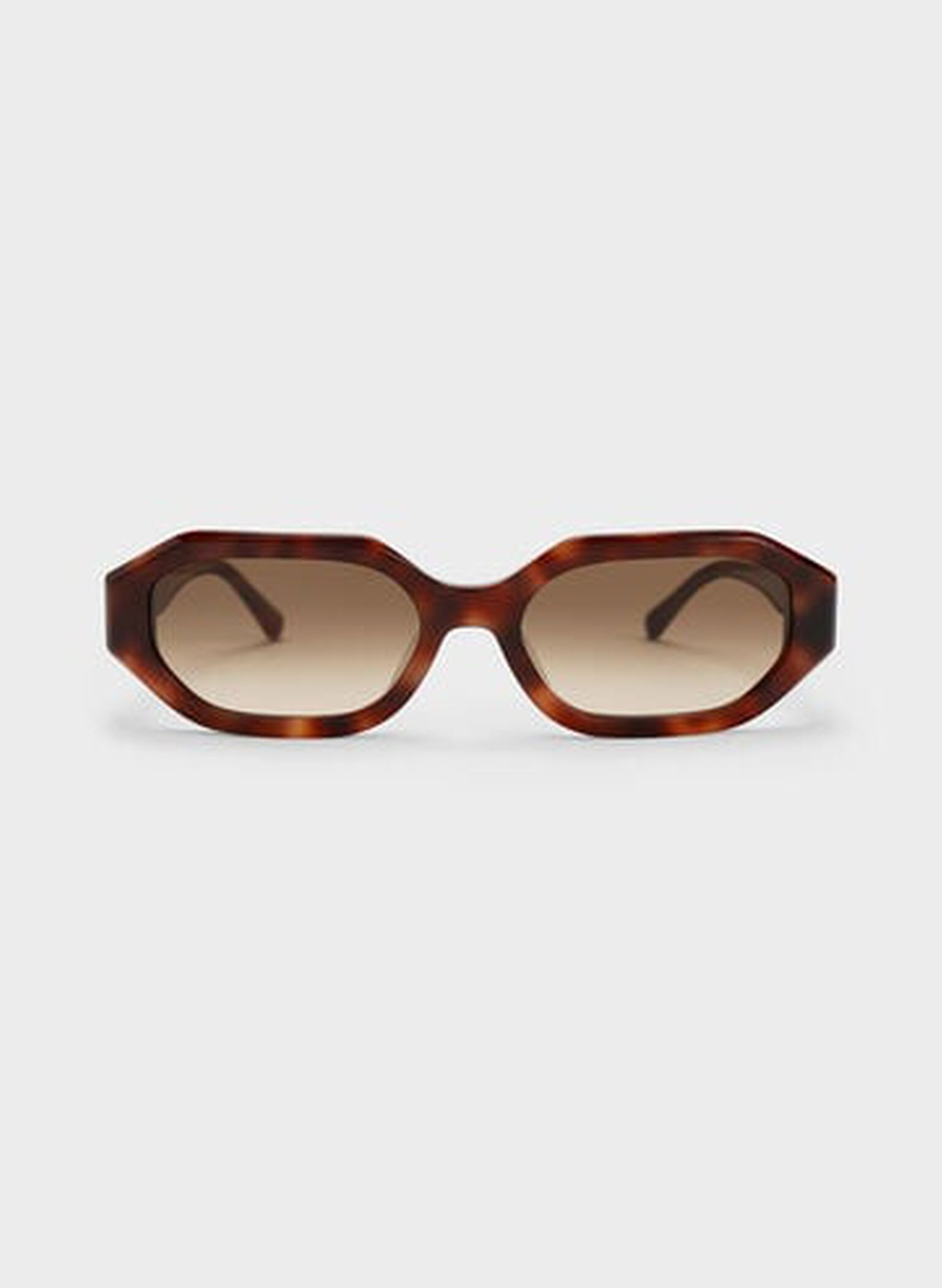 Gabine Recycled Acetate Oval Sunglasses, T. Shell, hi-res