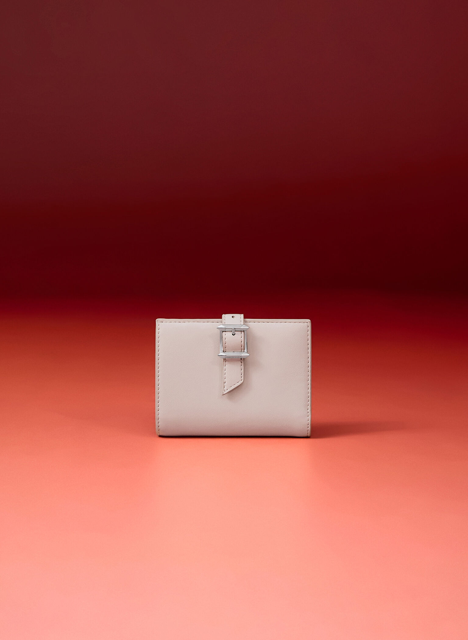 Bryna Belted Wallet, Cream, hi-res