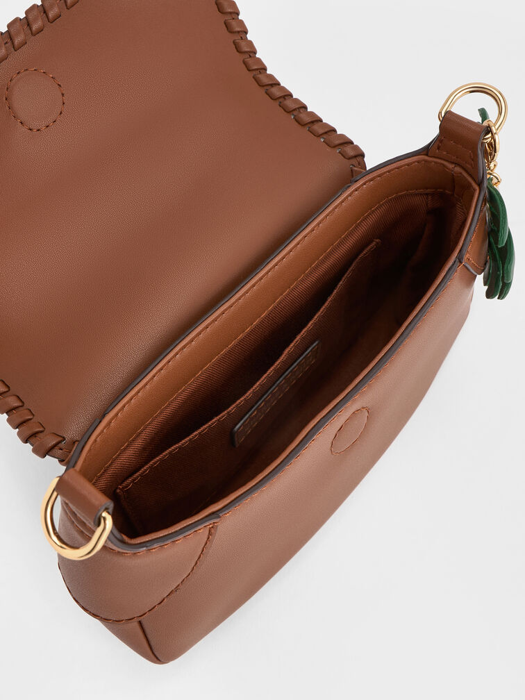 Blume Canvas Braided Shoulder Bag, Taupe Canvas, hi-res