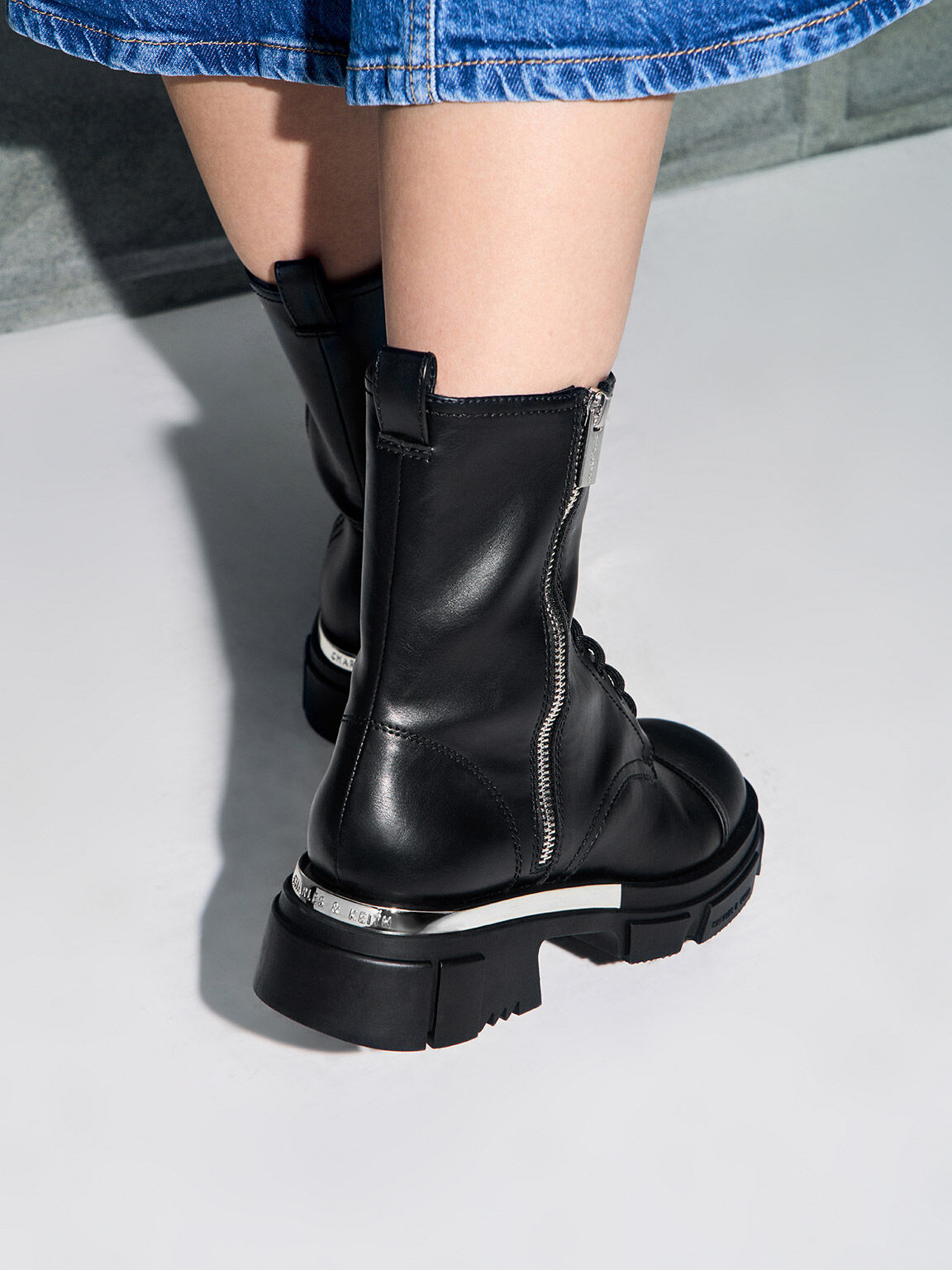 Dvf dakota lace up boots discount