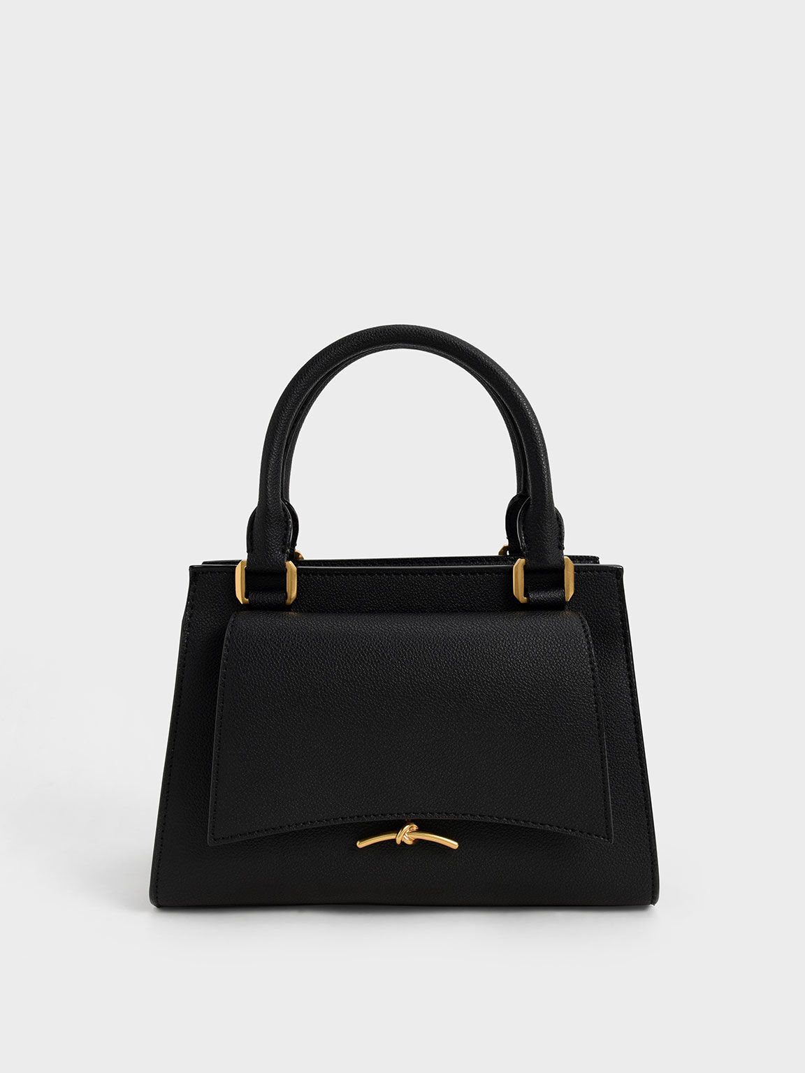 Charles and keith trapeze tote bag clearance