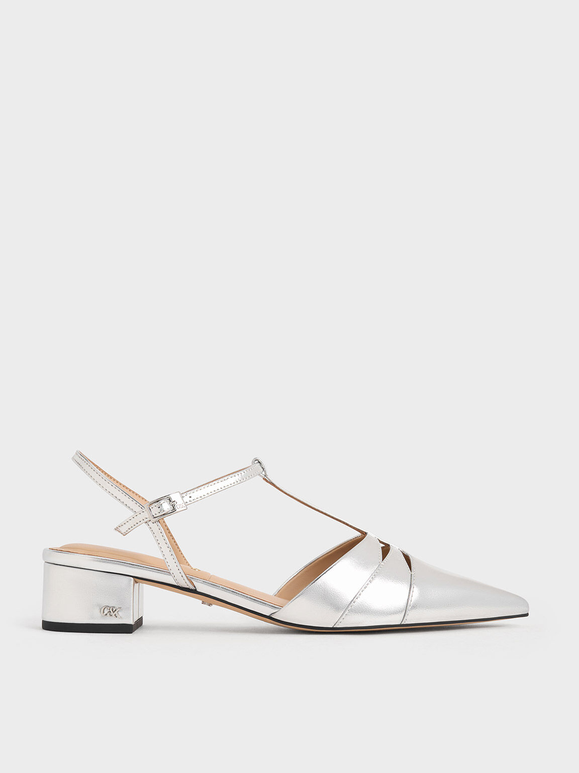 Silver block heels uk clearance