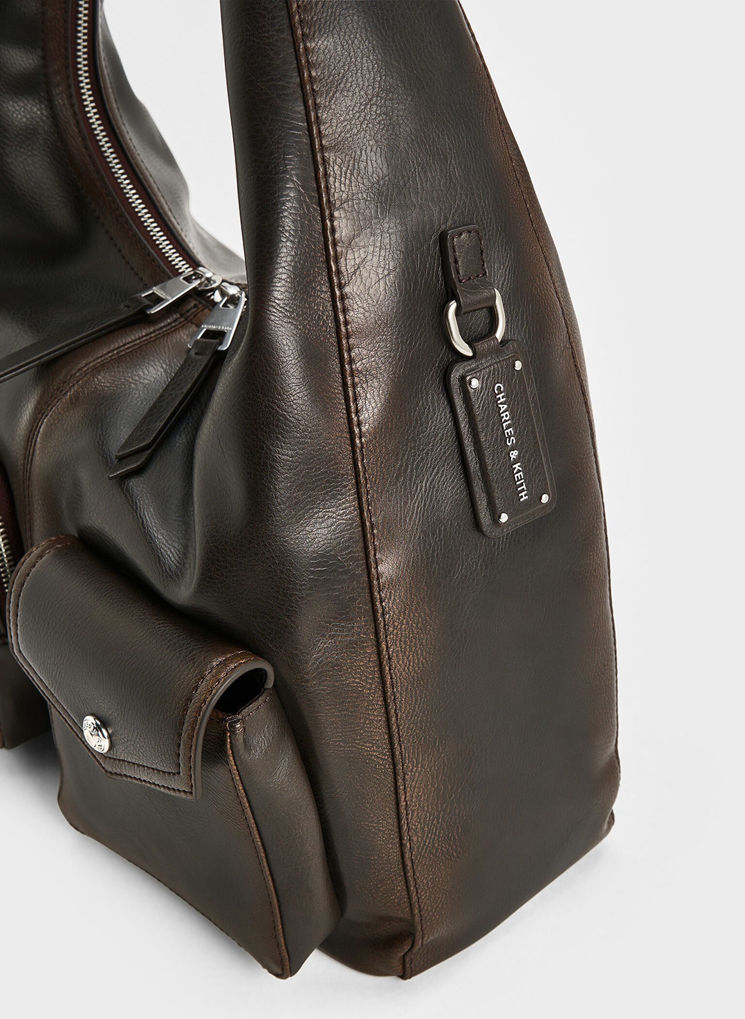 Thora Multi-Pocket Hobo Bag, Multi, hi-res