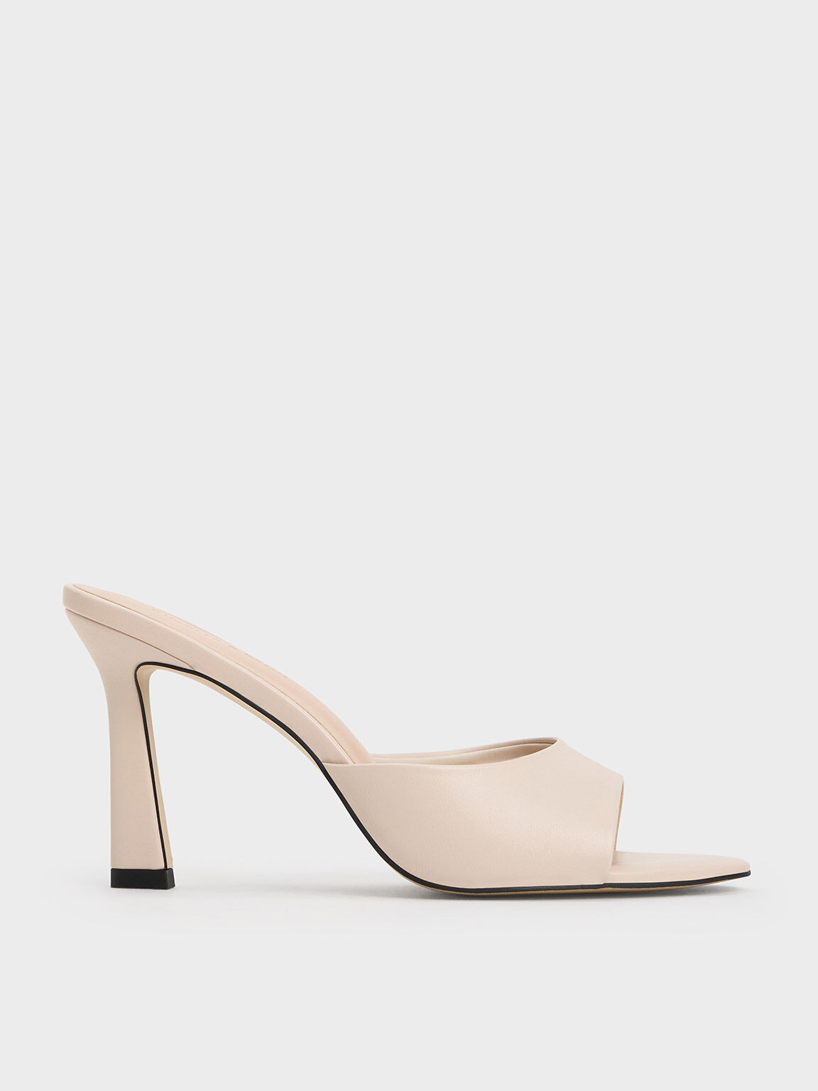 Open toe sales heel mule