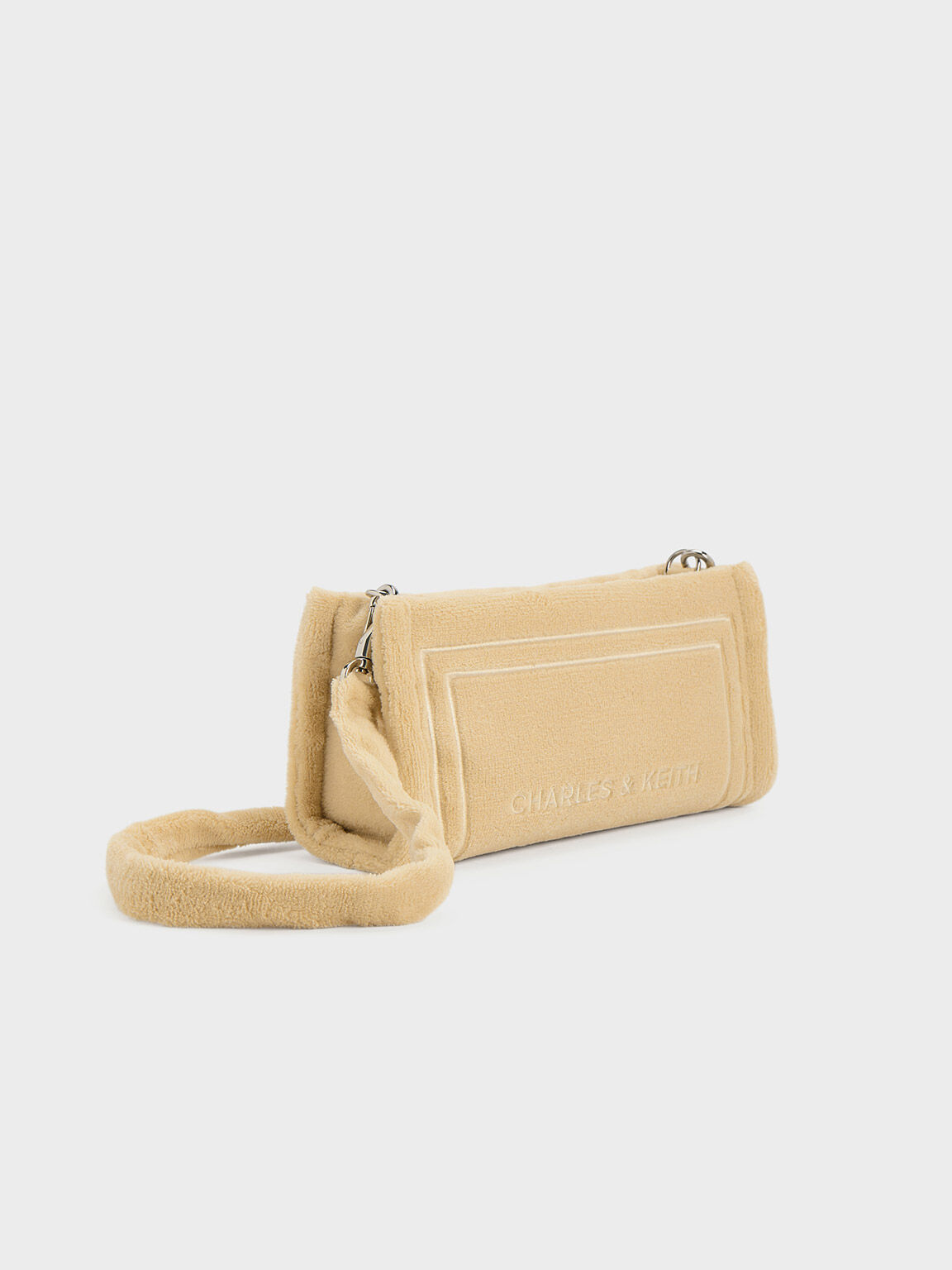 Charles and keith suede bag hot sale