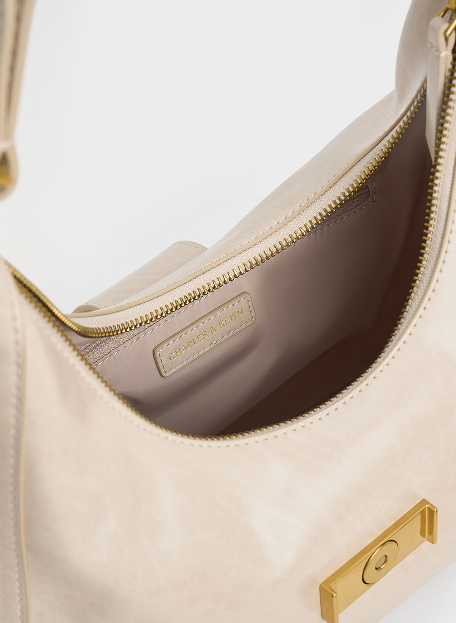 Charlot Hobo Bag, Oat, hi-res