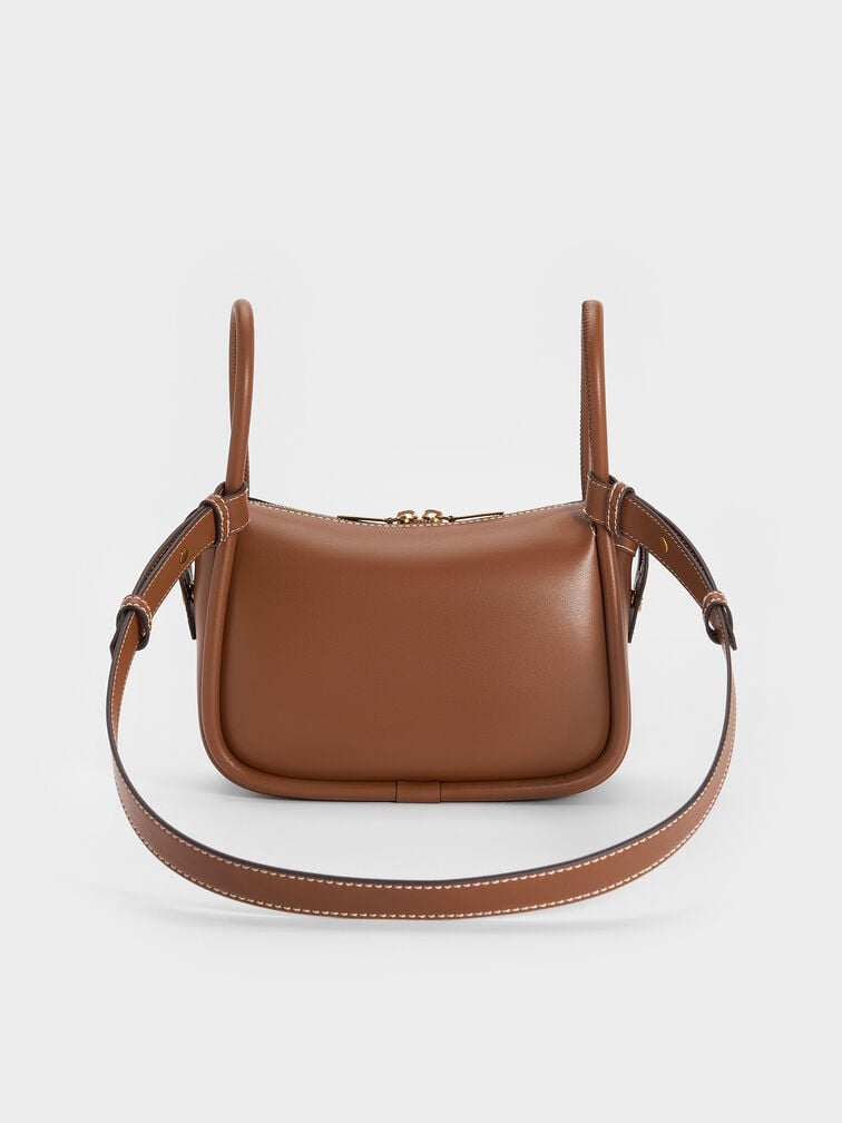 Lyla Shoulder Bag, Chocolate, hi-res