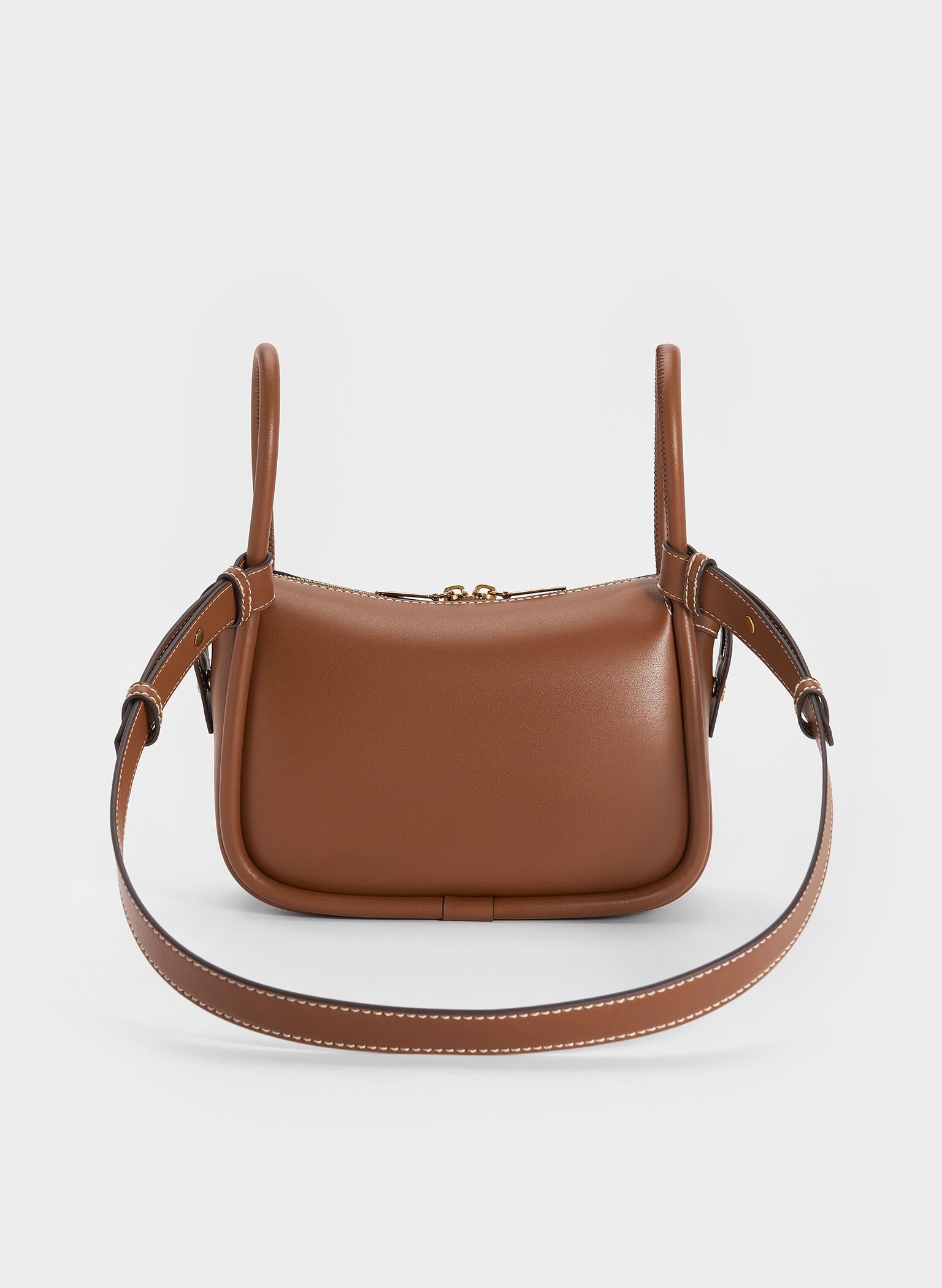 Lyla Shoulder Bag, Chocolate, hi-res