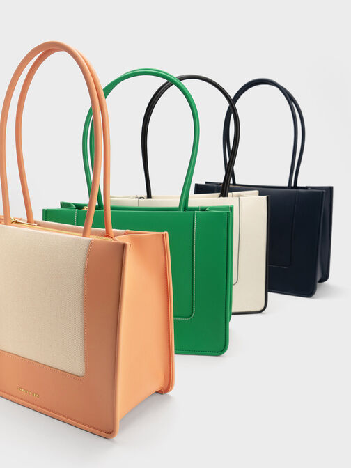 Daylla Tote Bag, Cream, hi-res