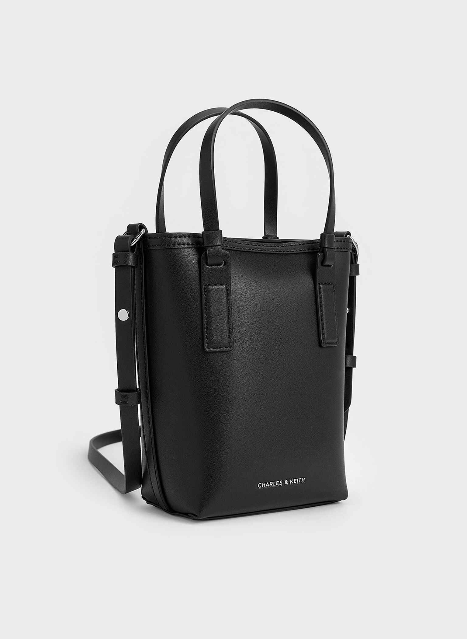 Noelle Elongated Tote, Noir, hi-res