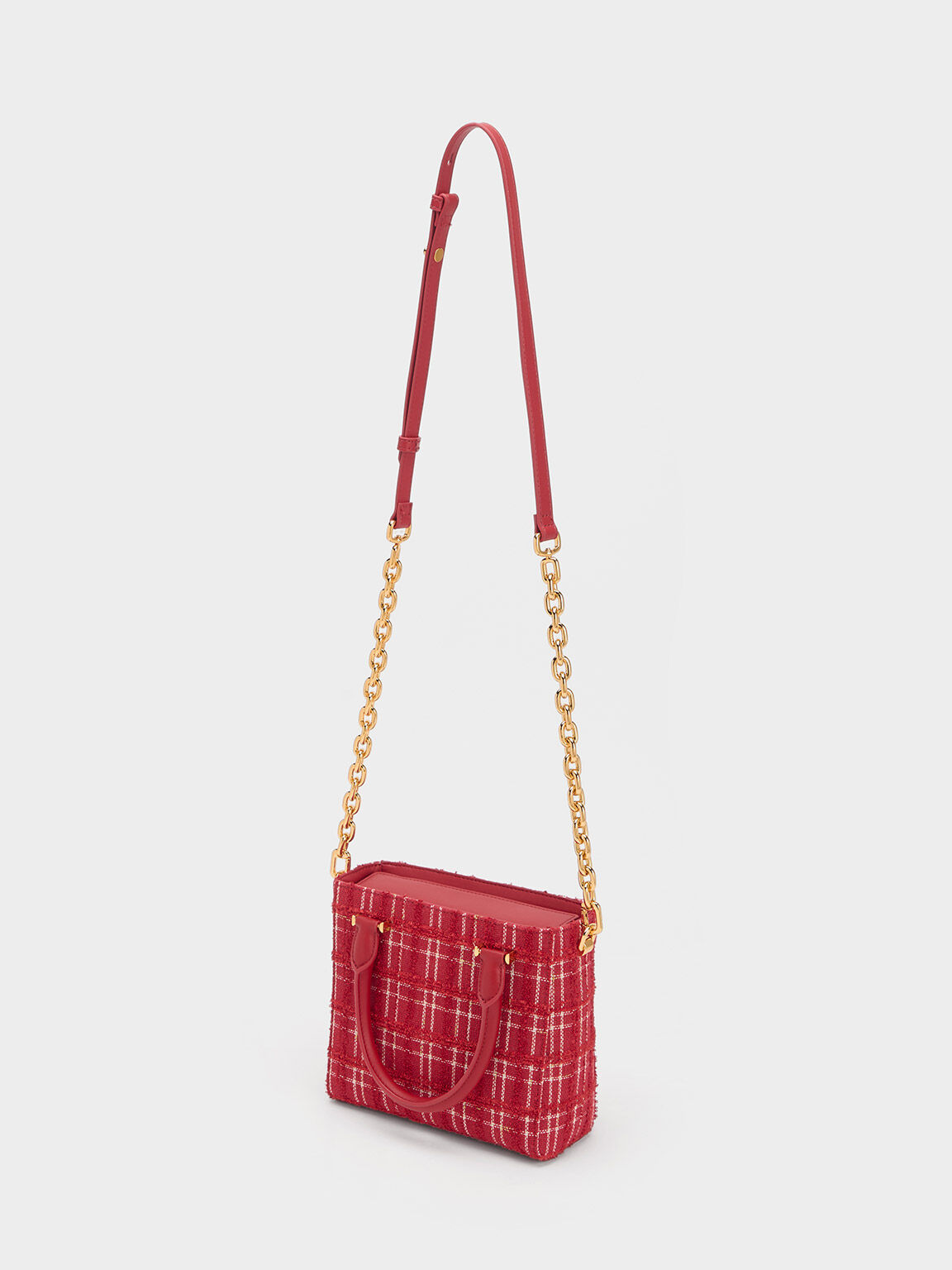 Small square sales tote bag
