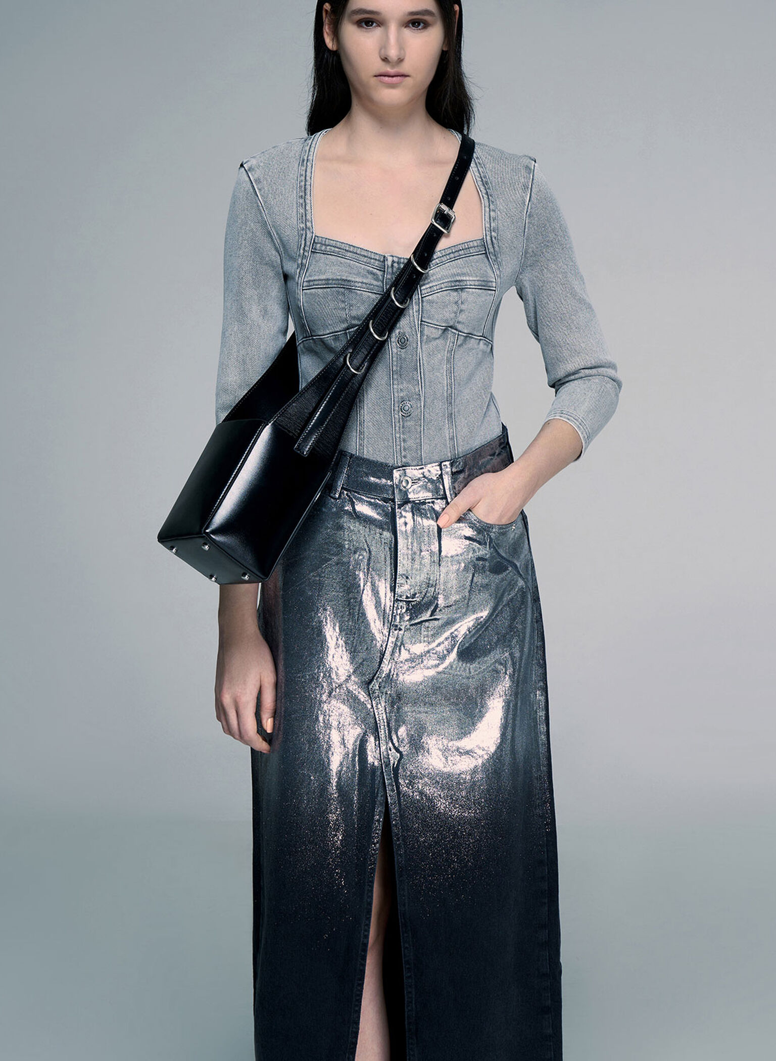 Rebel Bucket Bag, Noir, hi-res