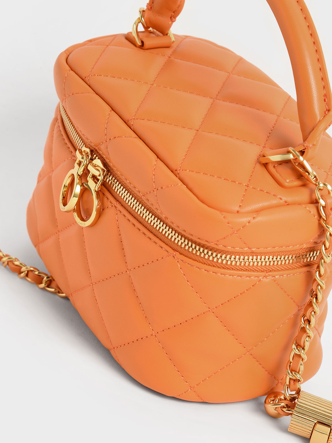 Mini top online zip vanity crossbody