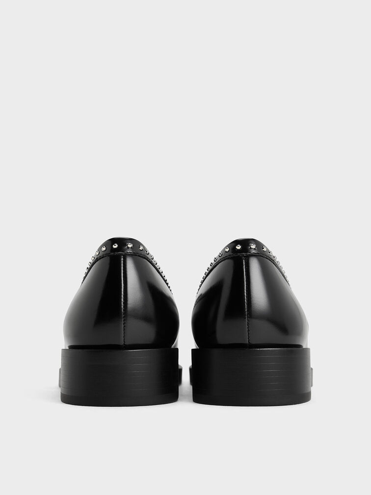 Studded Loafers, Black Box, hi-res