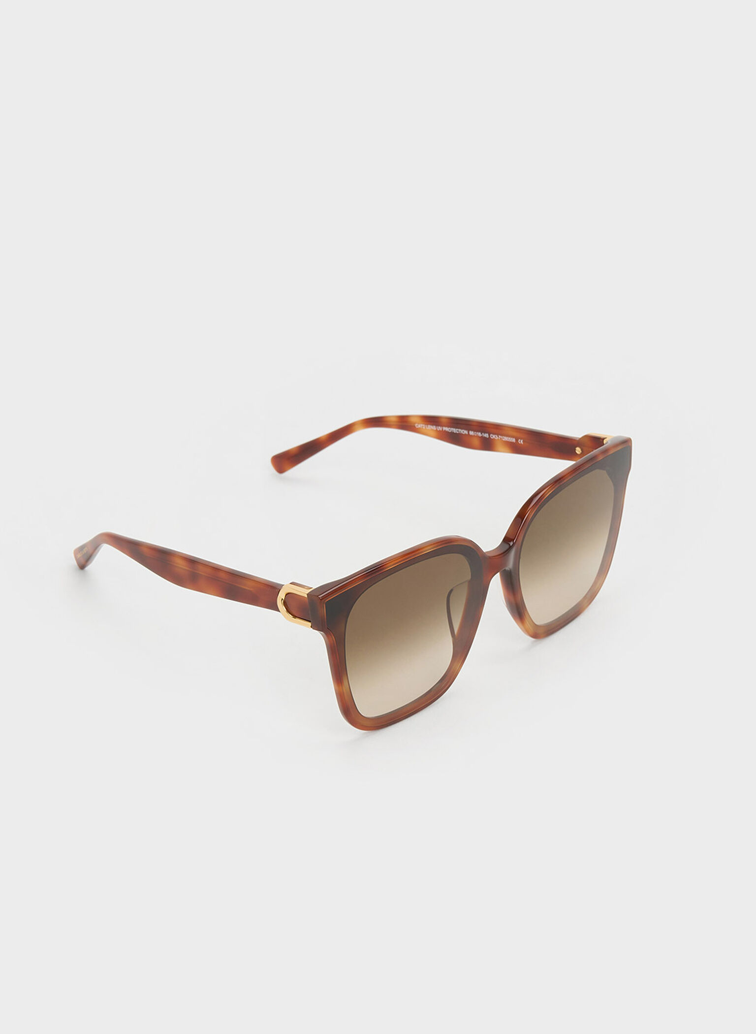 Gabine Tortoiseshell Oversized Butterfly Sunglasses, T. Shell, hi-res