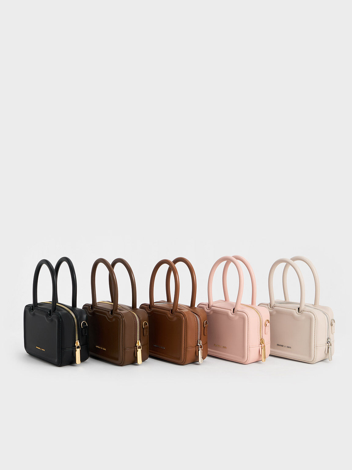 Charles and keith boston bag outlet