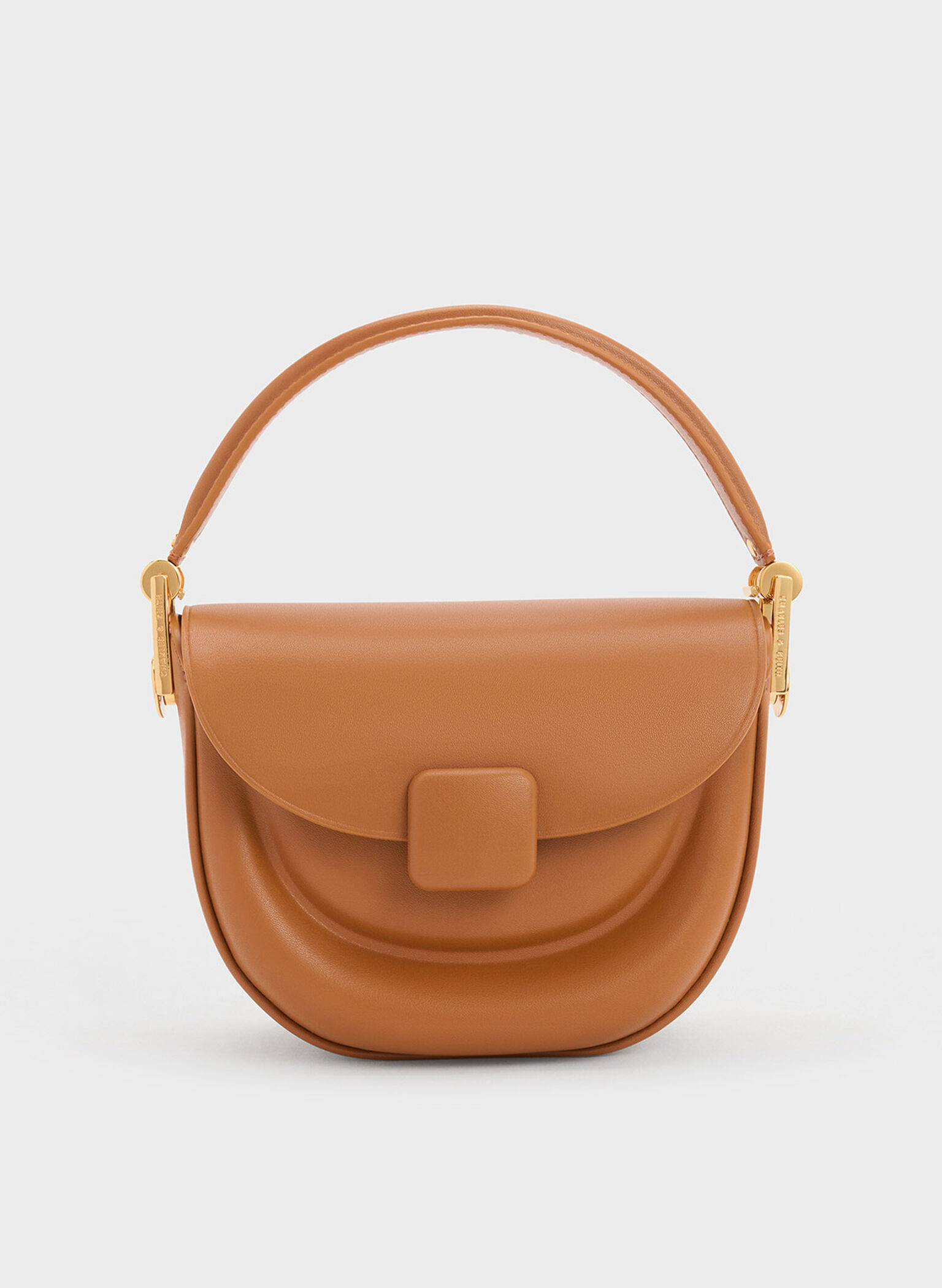 Koa Half-Moon Saddle Bag, Chocolate, hi-res
