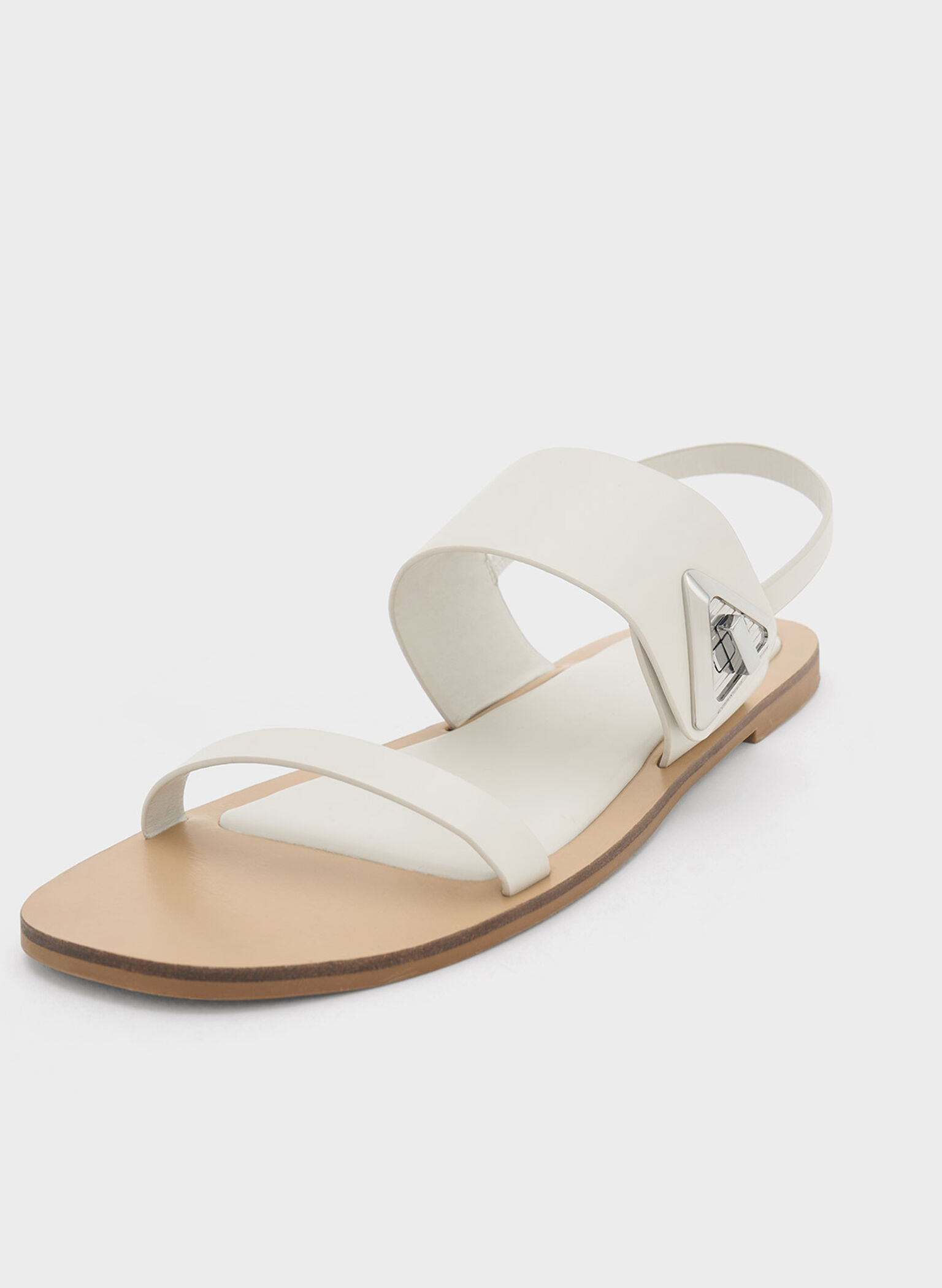 Trice Double Strap Sandals, Chalk, hi-res