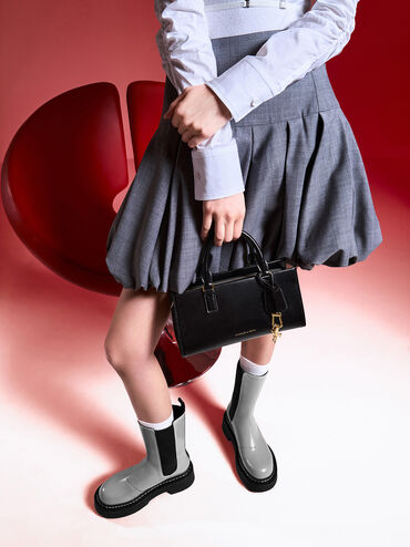 Mini Kerry Tote Bag, Black, hi-res