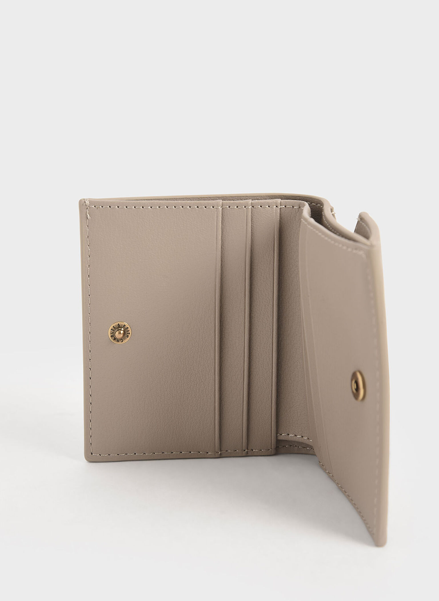 Daisy Bi-Fold Small Wallet, Sand, hi-res