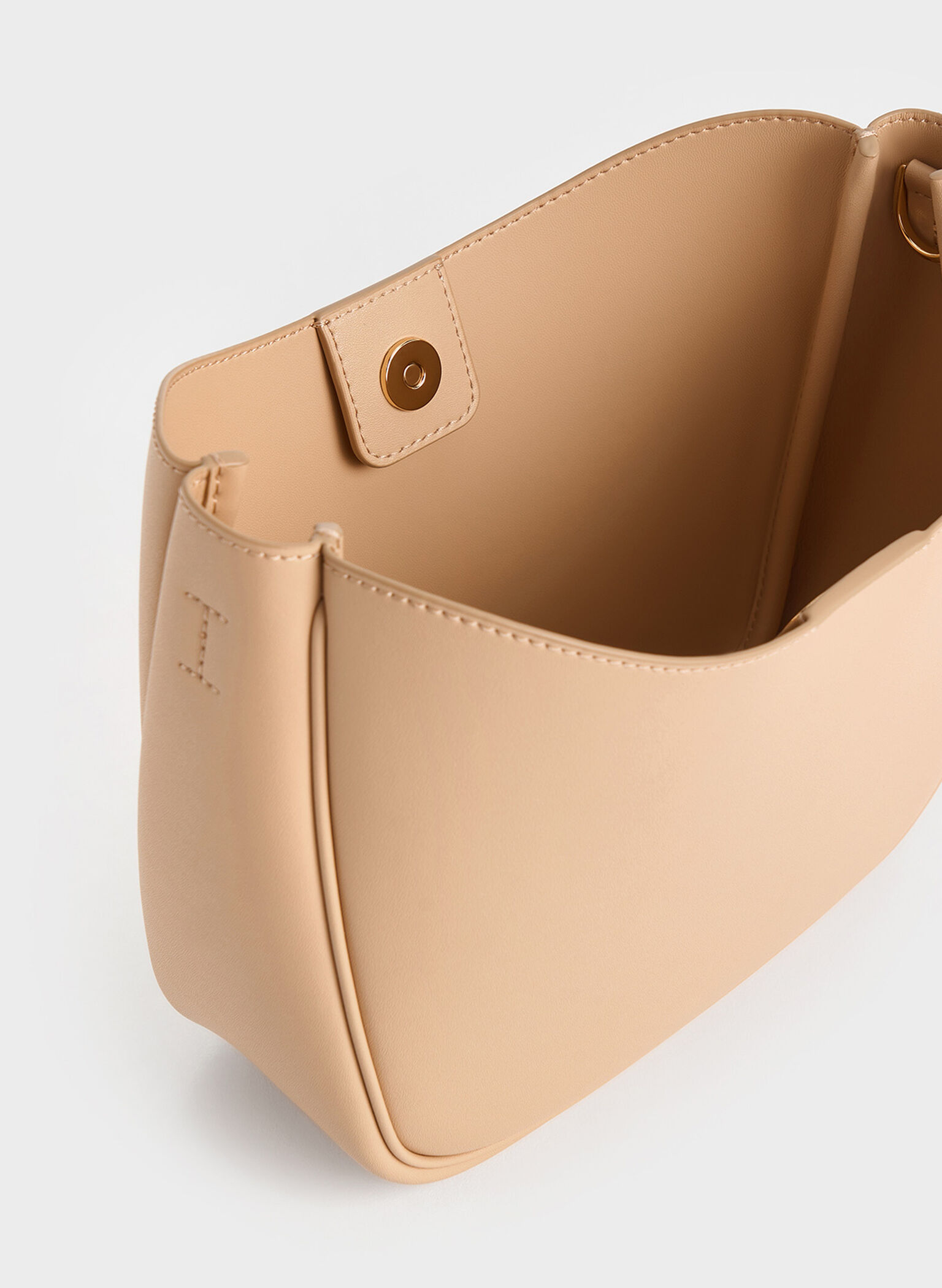 Robyn Chain-Handle Bag, Beige, hi-res