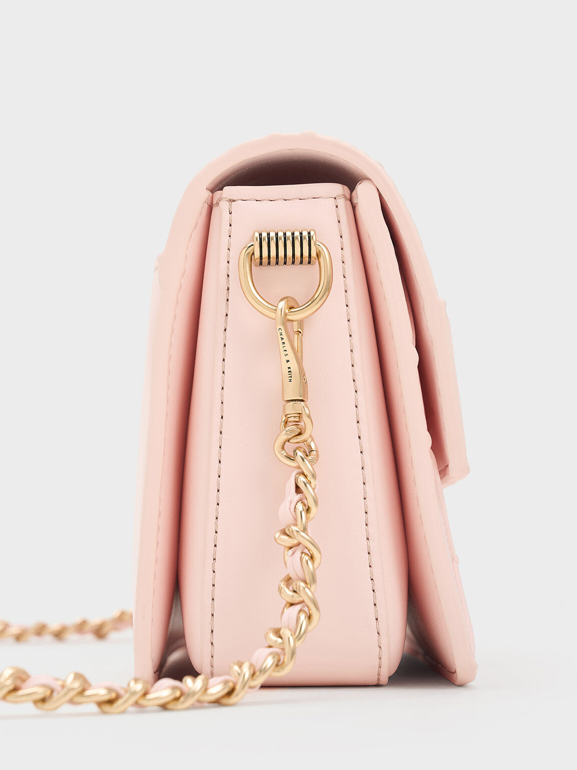 Charles and keith pink sling bag store