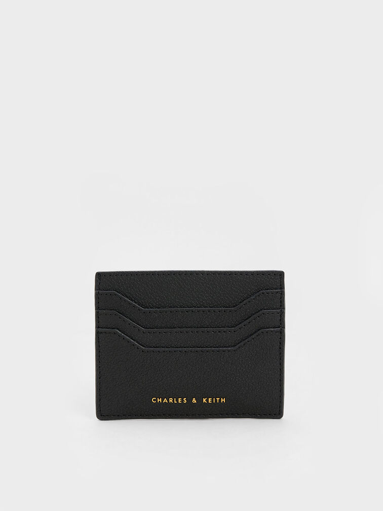 Carli Multi-Slot Card Holder, Black, hi-res