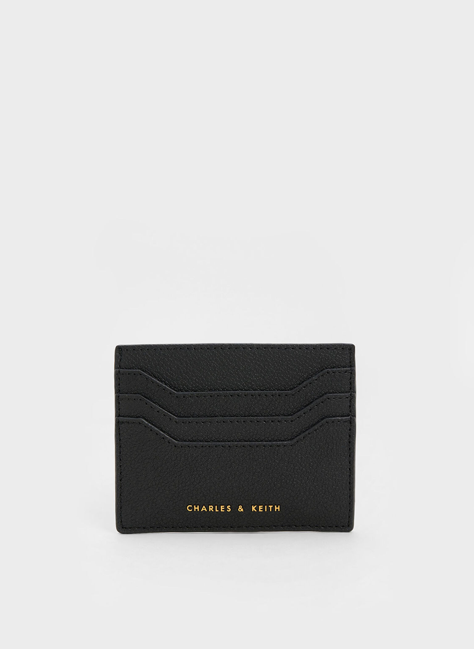 Carli Multi-Slot Card Holder, Black, hi-res