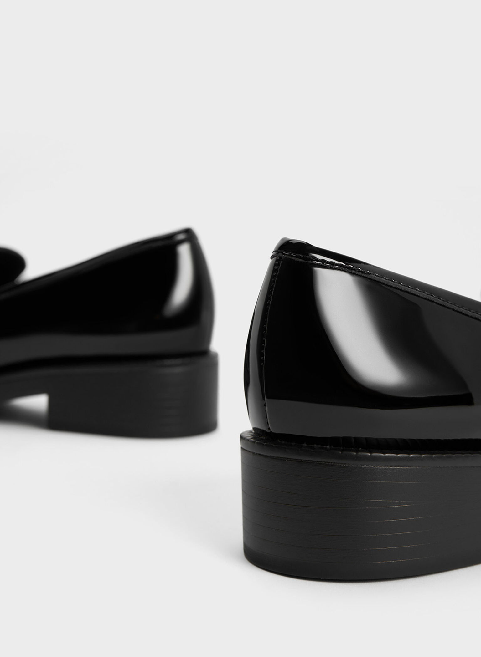 Lexie Metallic-Accent Loafers, Black Box, hi-res