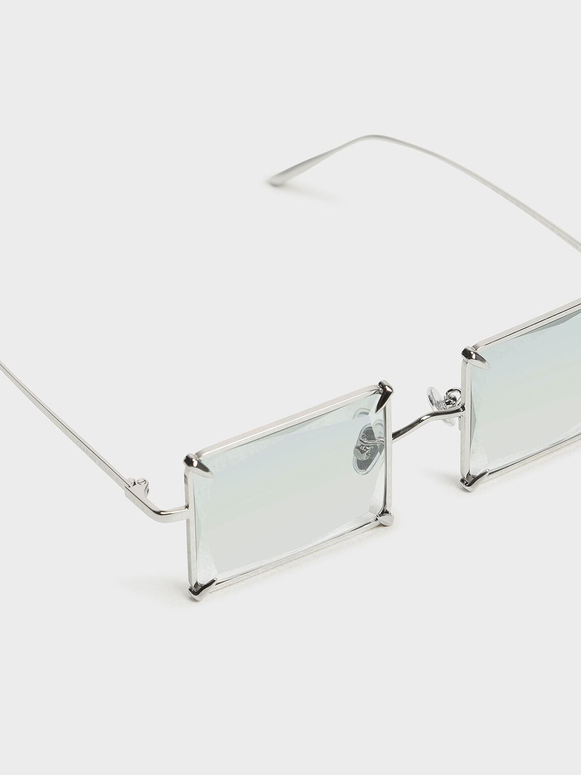 Square Wire Frame Sunglasses, Multi, hi-res