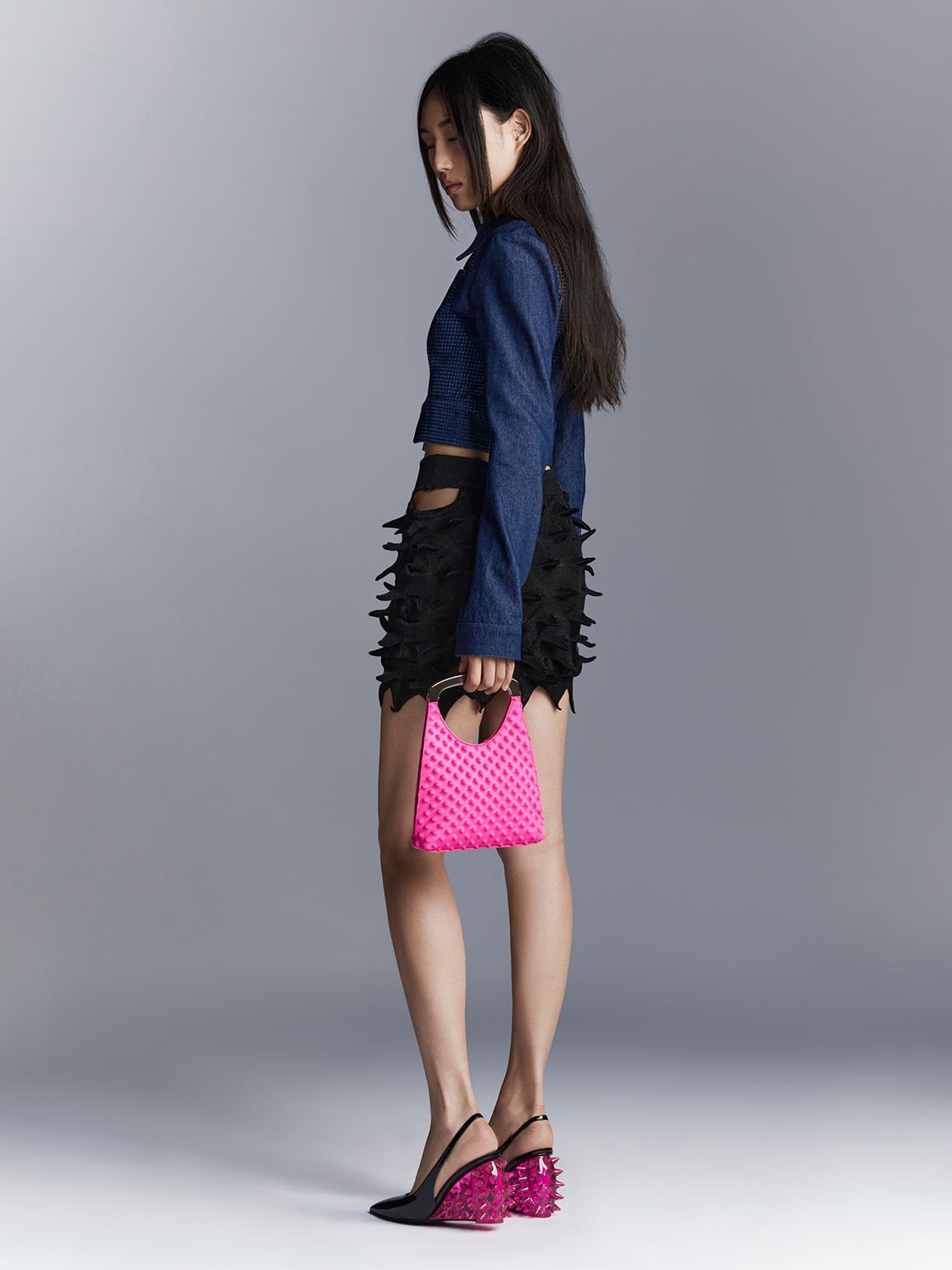 CHARLES & KIETH x Chet Lo ピンクミュール 25cm Chet Lo x Charles & Keith is the designer collab you need to
