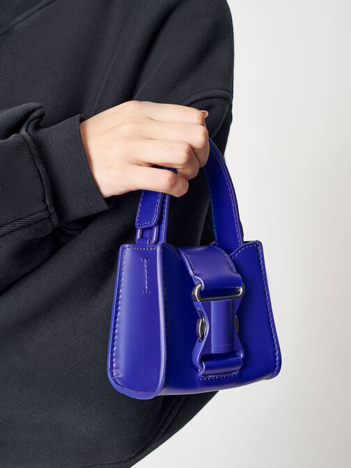 Ivy Top Handle Mini Bag, Cobalt, hi-res