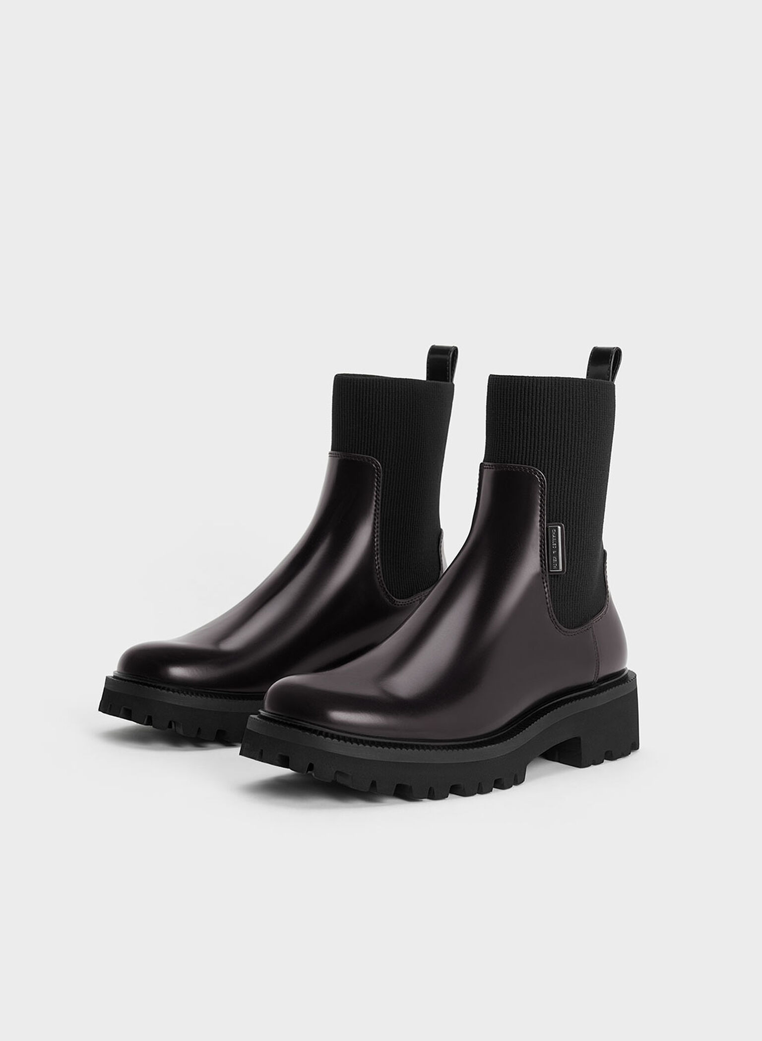 Remy Ridge-Sole Chelsea Boots, Burgundy, hi-res