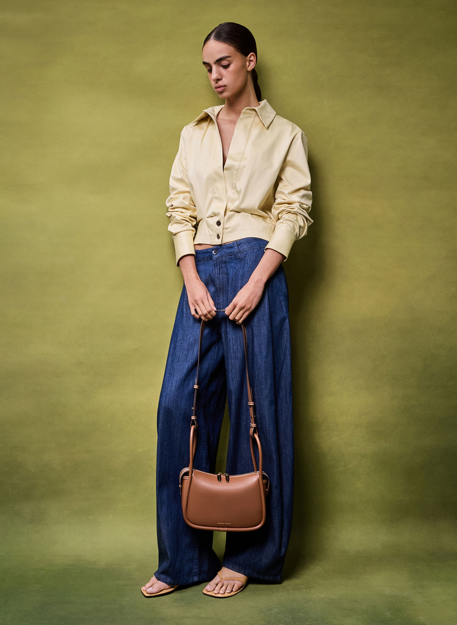 Lyla Shoulder Bag, Chocolate, hi-res