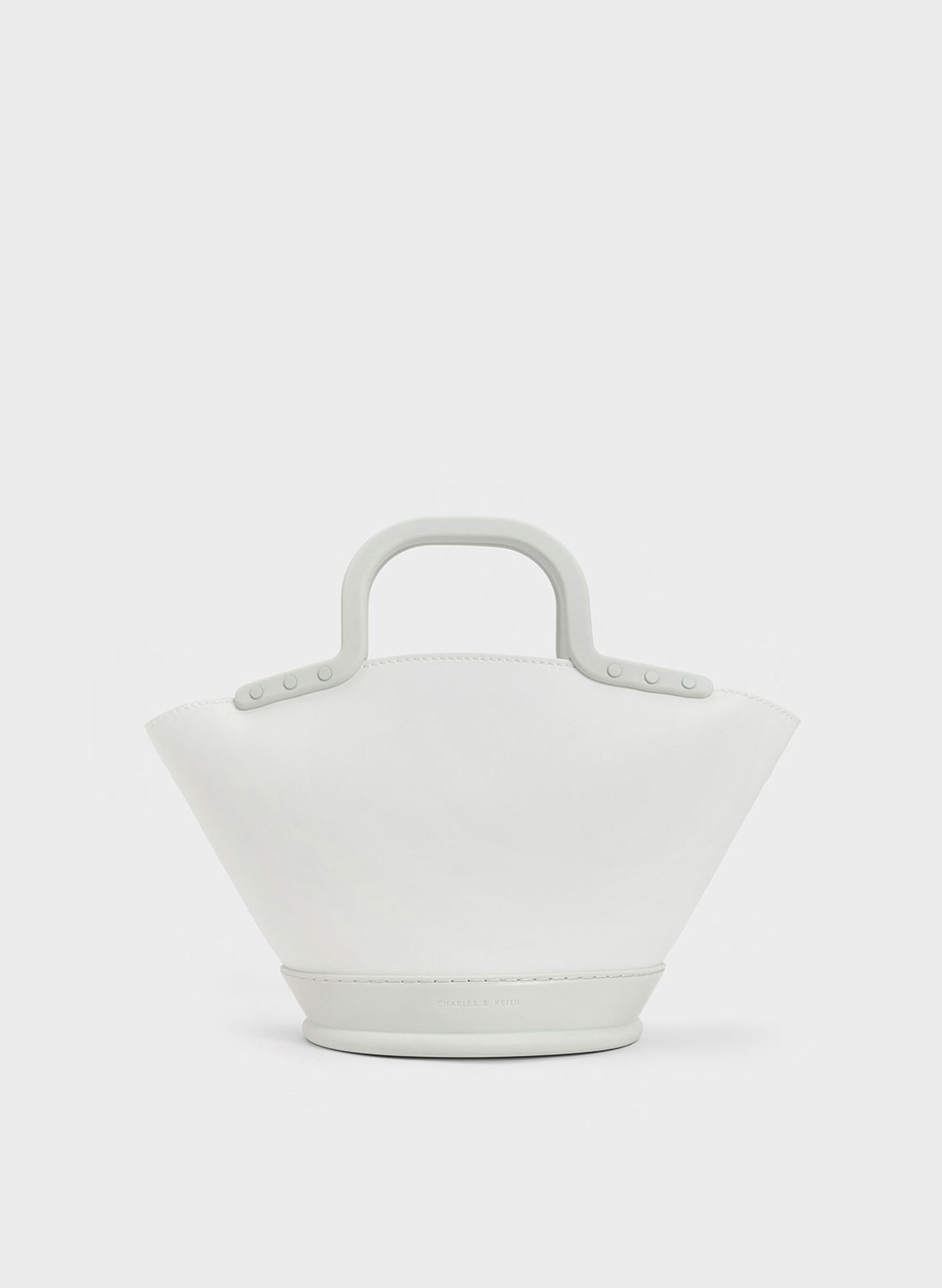 Fan Double Handle Tote Bag, White, hi-res