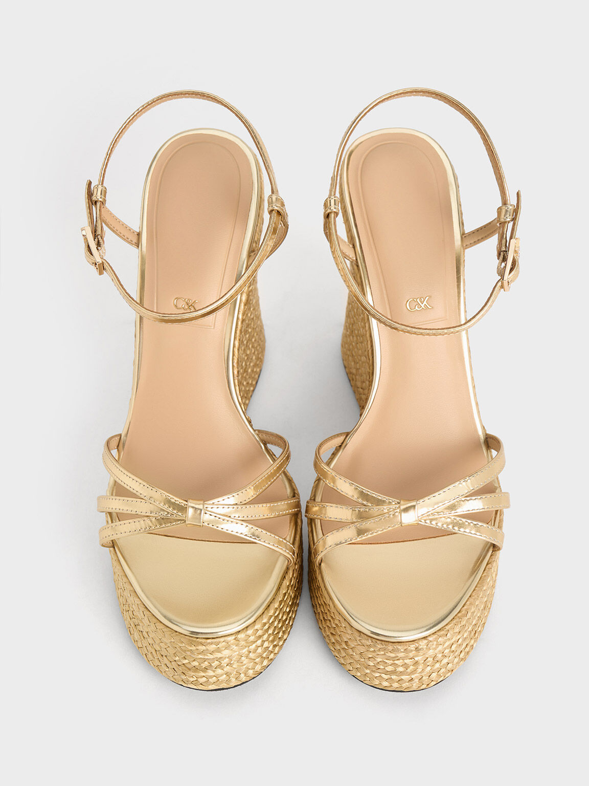 Gold wedges uk cheap