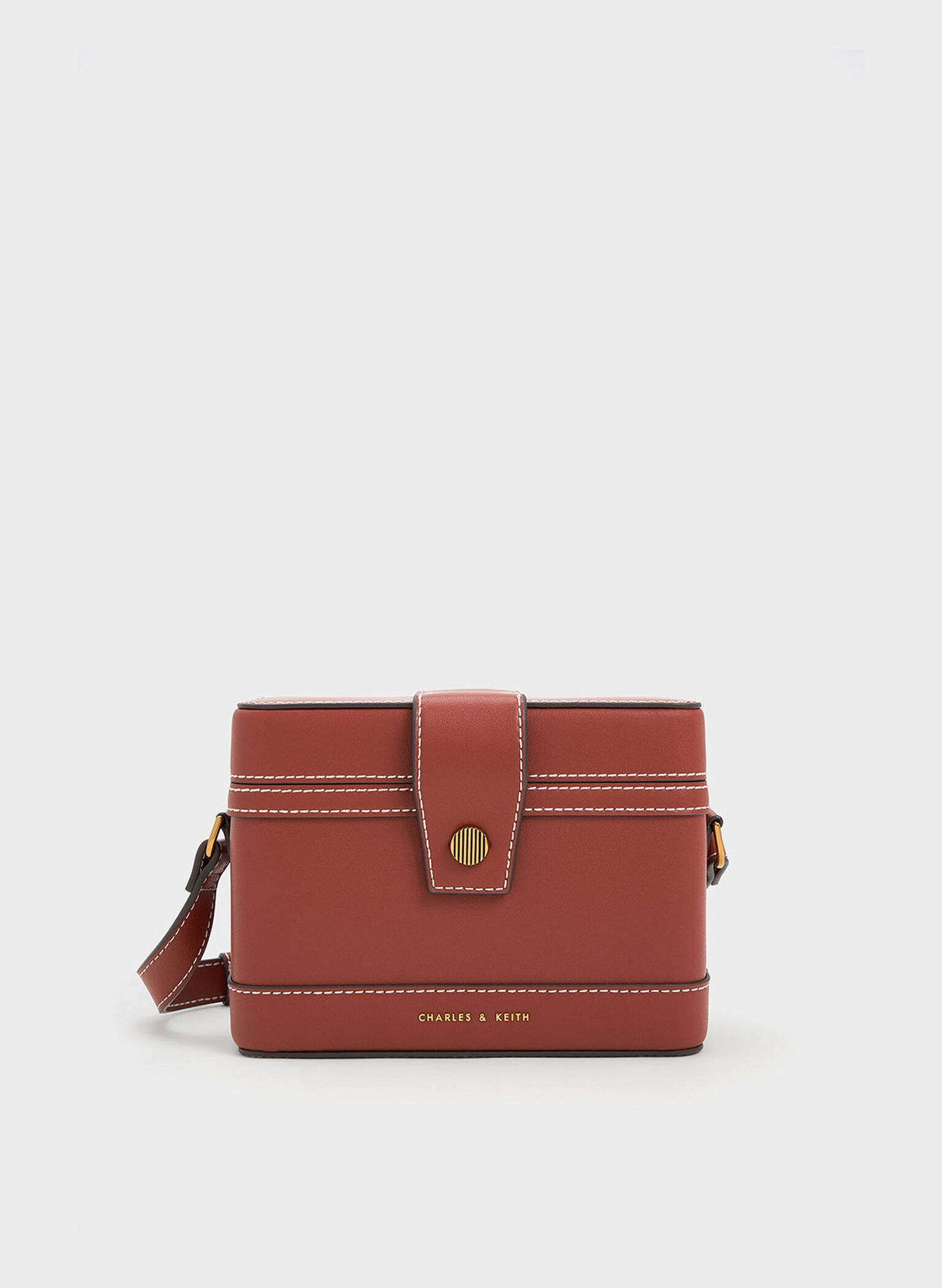 Bronte Boxy Crossbody Bag, Mocha, hi-res