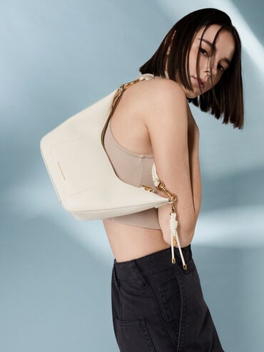 Everleigh Crossbody Bag, Cream, hi-res
