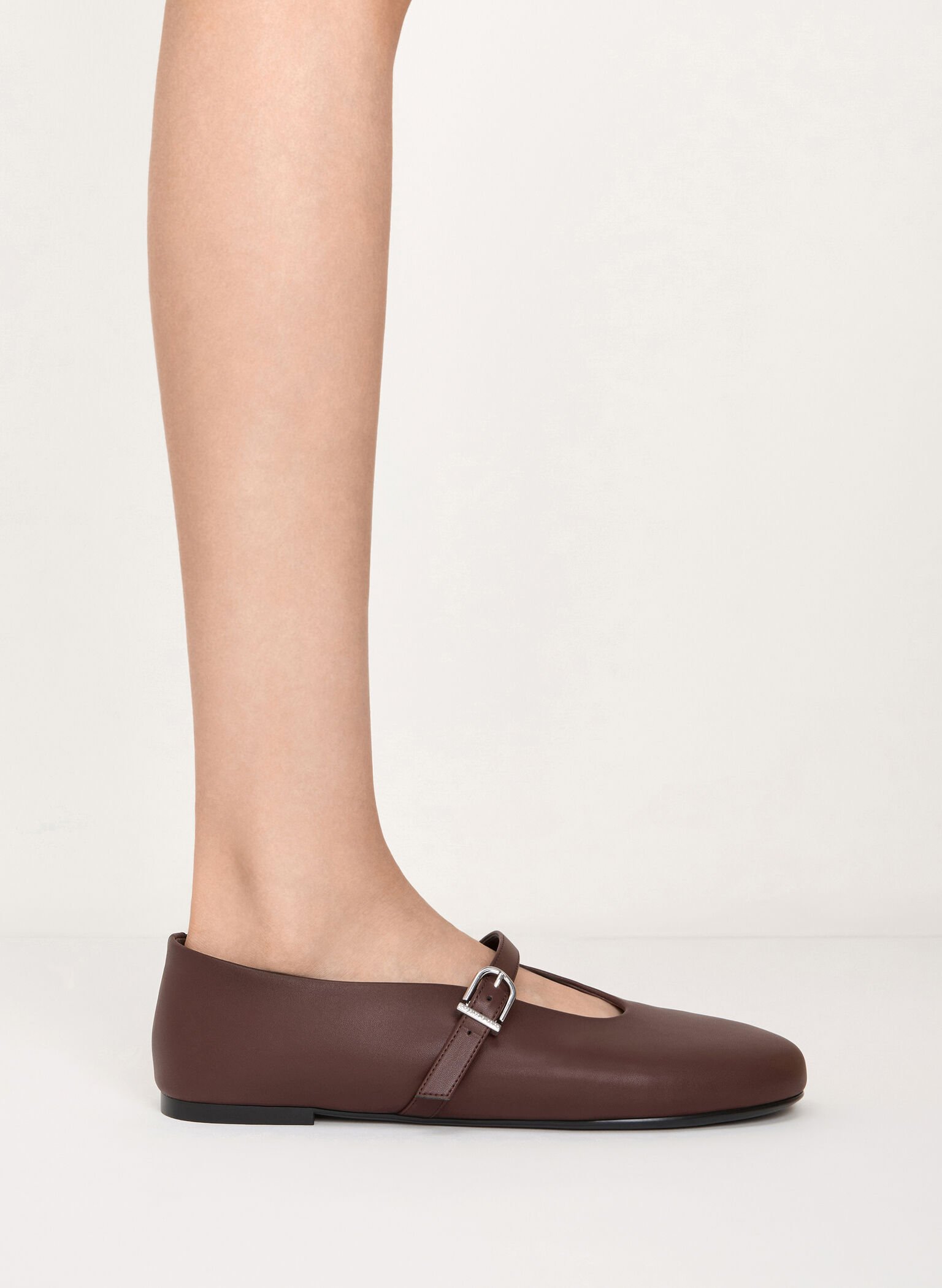 High-Vamp Mary Janes, Dark Brown, hi-res