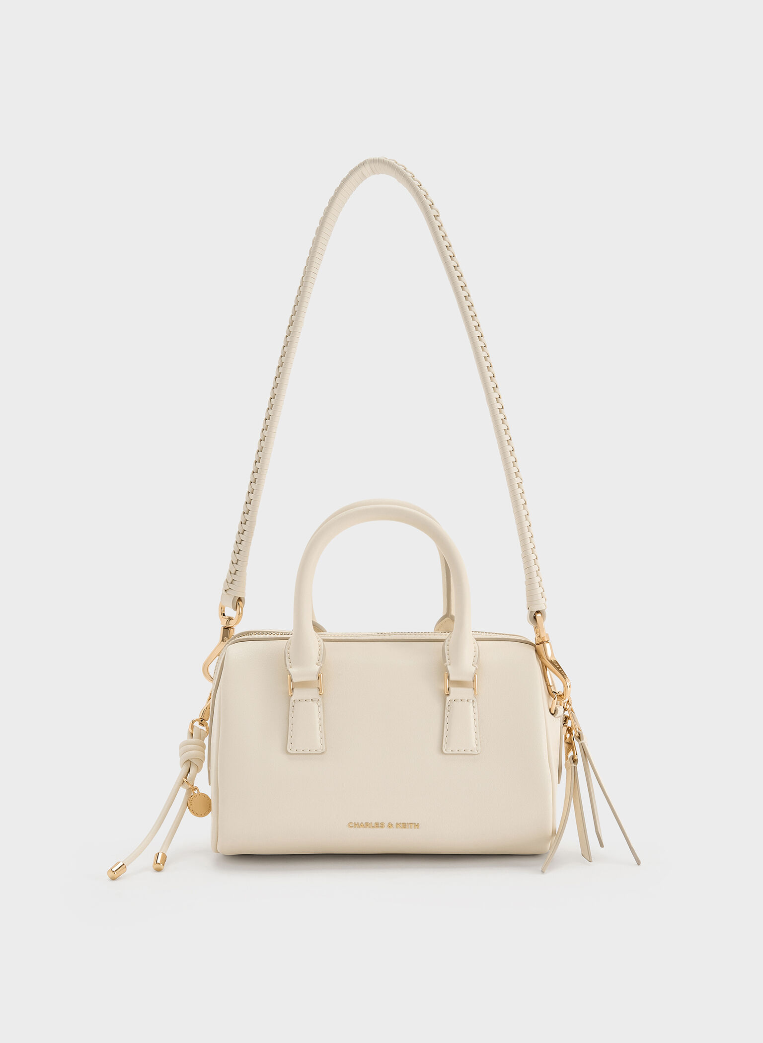 Everleigh Bowling Bag, Cream, hi-res