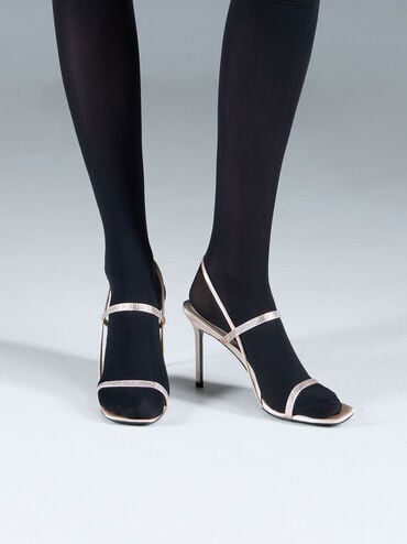 Arona Satin Crystal-Embellished Stiletto-Heel Sandals, Nude, hi-res