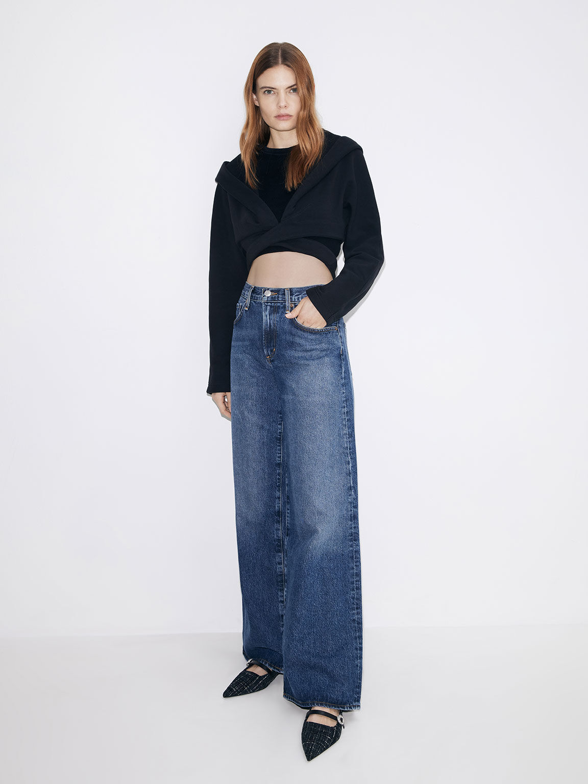 Slingback sales flats wide