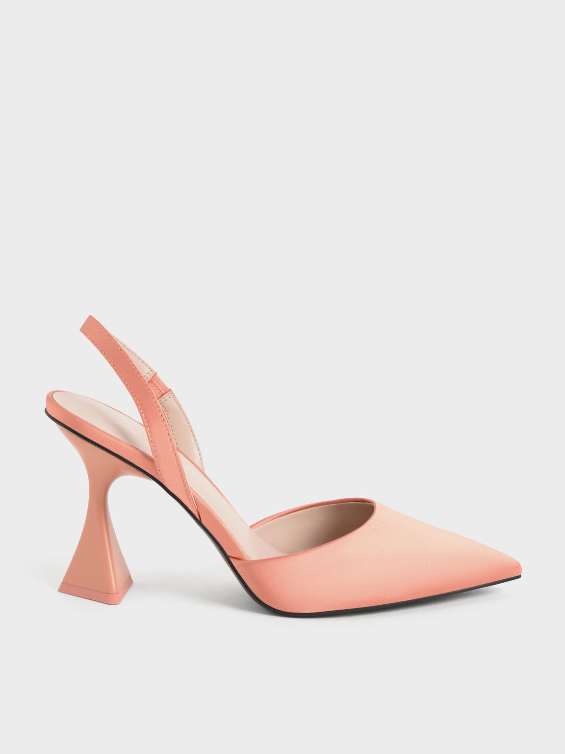 Peach new arrivals heels uk
