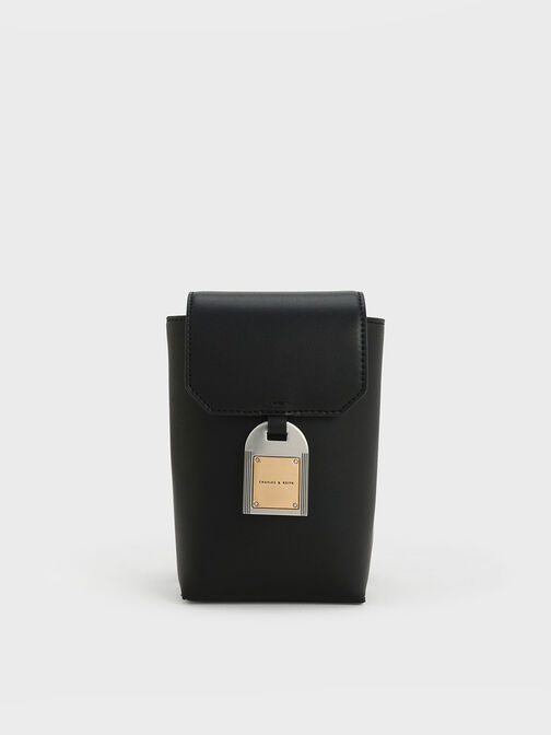 Austen Tumbler Crossbody Bag, Noir, hi-res