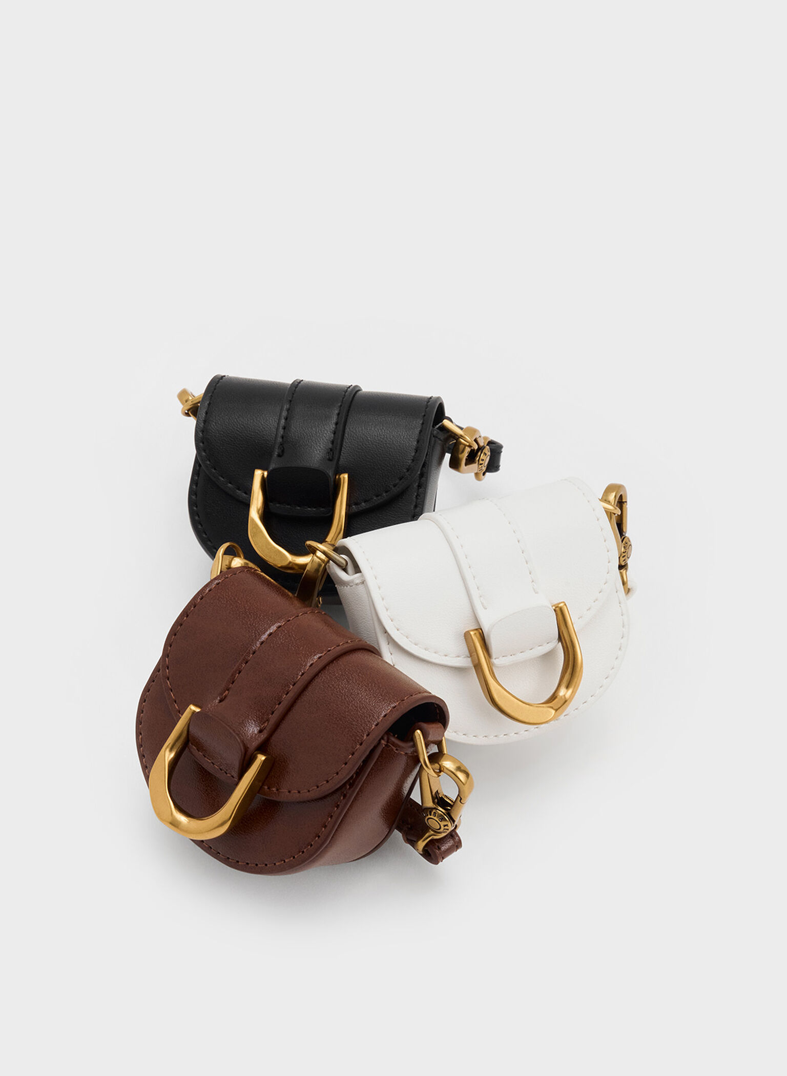 Gabine AirPods Pouch, Dark Brown, hi-res