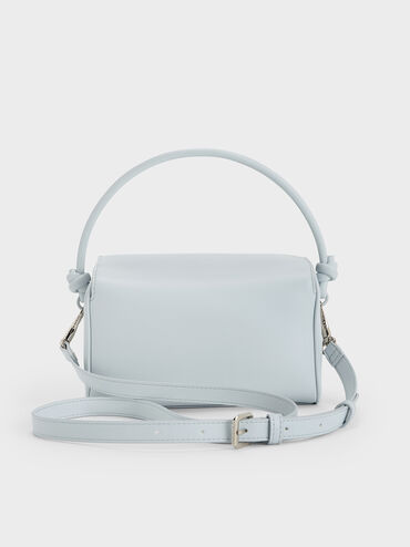 Sammie Knotted-Handle Boxy Bag, Sea Salt Blue, hi-res