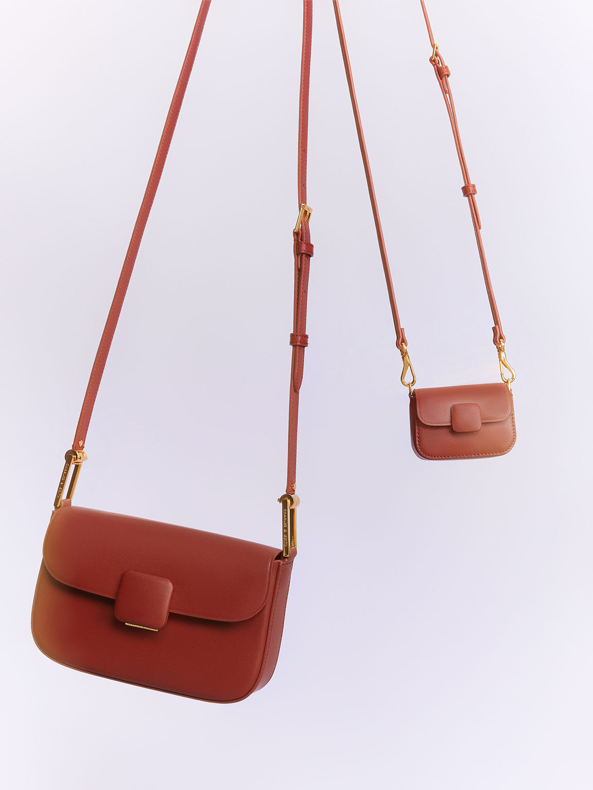 Charles and keith shop push lock bag
