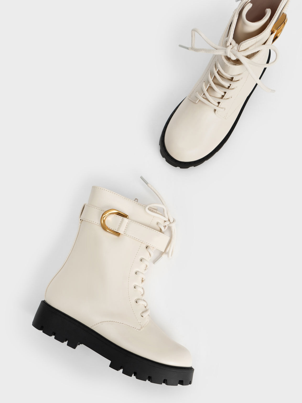 Girls lace up ankle cheap boots